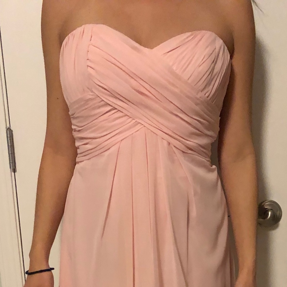 Blush Bridesmaid Dress